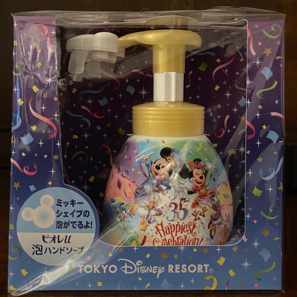 Tokyo Disney Resort foaming handsoap